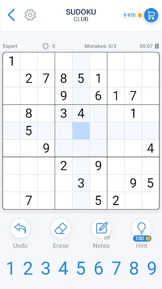Sudoku Game - Daily Puzzles [MOD: без рекламы и подсказки доступны] Screenshot 5