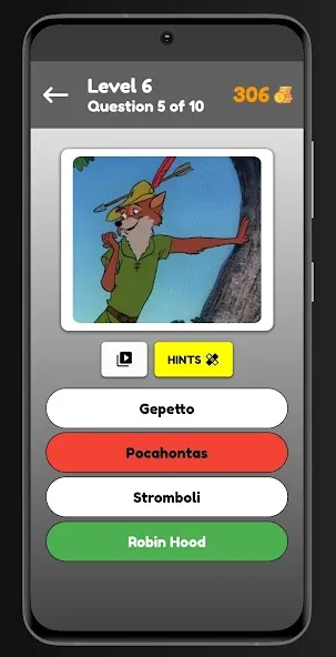Guess Cartoon Character Quiz [MOD: открыты все персонажи и уровни] Screenshot 1