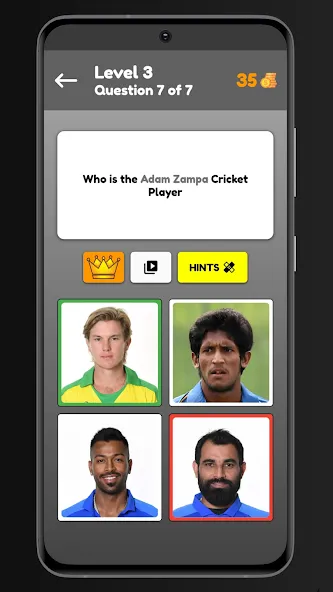 Cricket Quiz [MOD: правильные ответы без ограничений] Screenshot 2