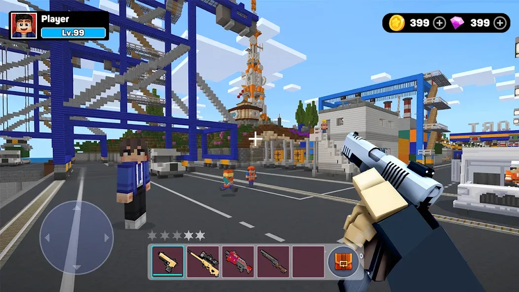 Gang Craft Mafia [MOD: безлимитные деньги и оружие] Screenshot 3