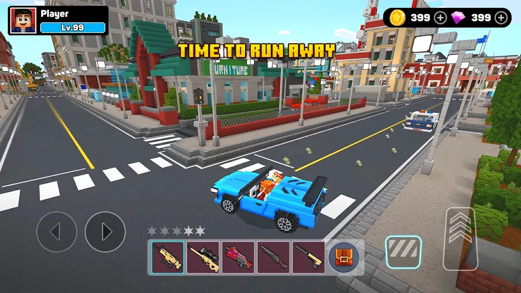 Gang Craft Mafia [MOD: безлимитные деньги и оружие] Screenshot 4