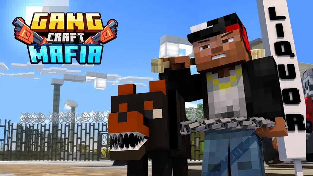 Gang Craft Mafia [MOD: безлимитные деньги и оружие] Screenshot 5