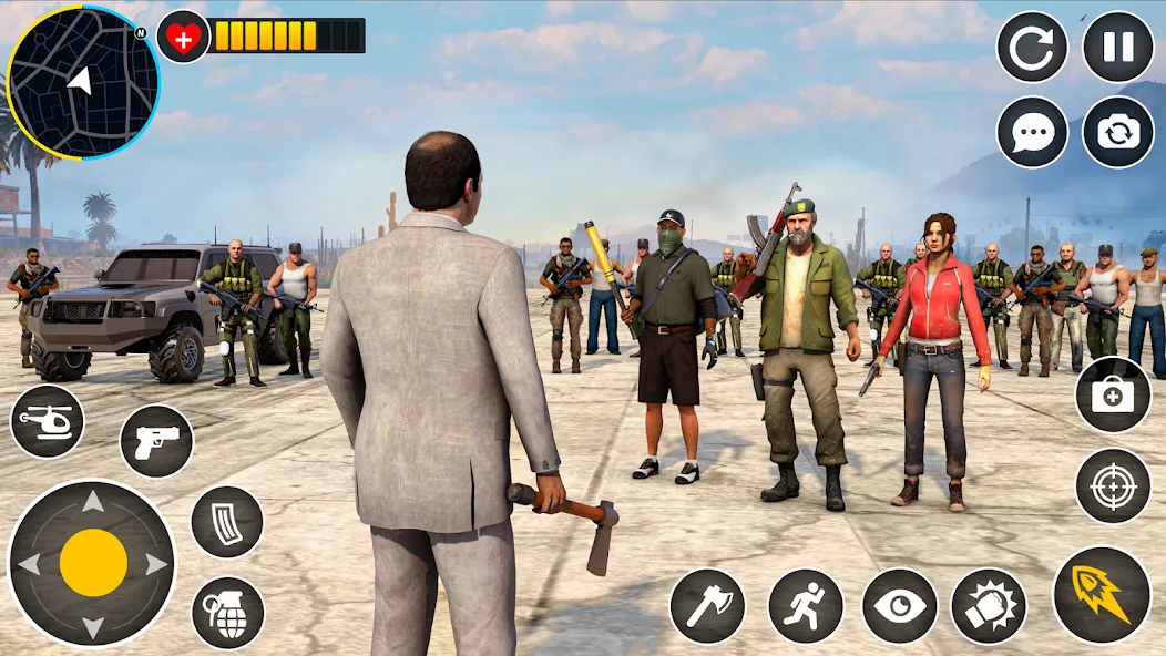 Grand Mafia Vegas Simulator [MOD: безлимитные деньги и оружие] Screenshot 1
