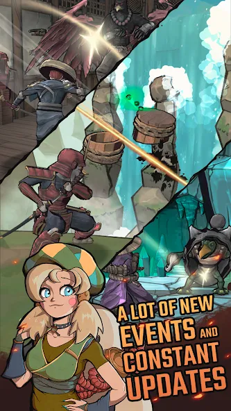 Demon Blade - Japan Action RPG [MOD: безлимитные монеты и мощное оружие] Screenshot 4