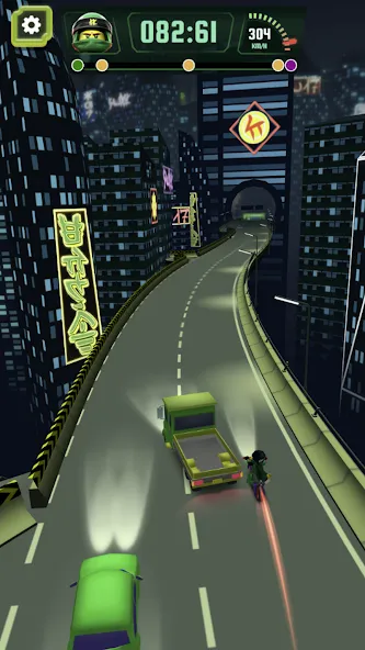 Go Ninja Moto Race [MOD: безлимитные деньги и все мотоциклы] Screenshot 3