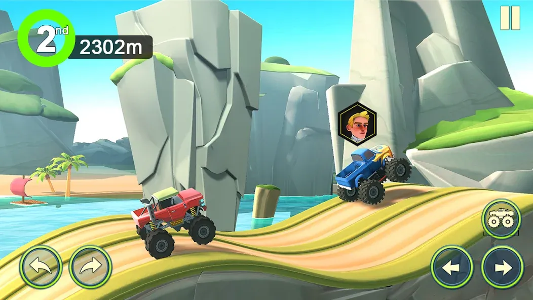 Monster Truck Crush [MOD: безлимитные деньги и все машины открыты] Screenshot 1