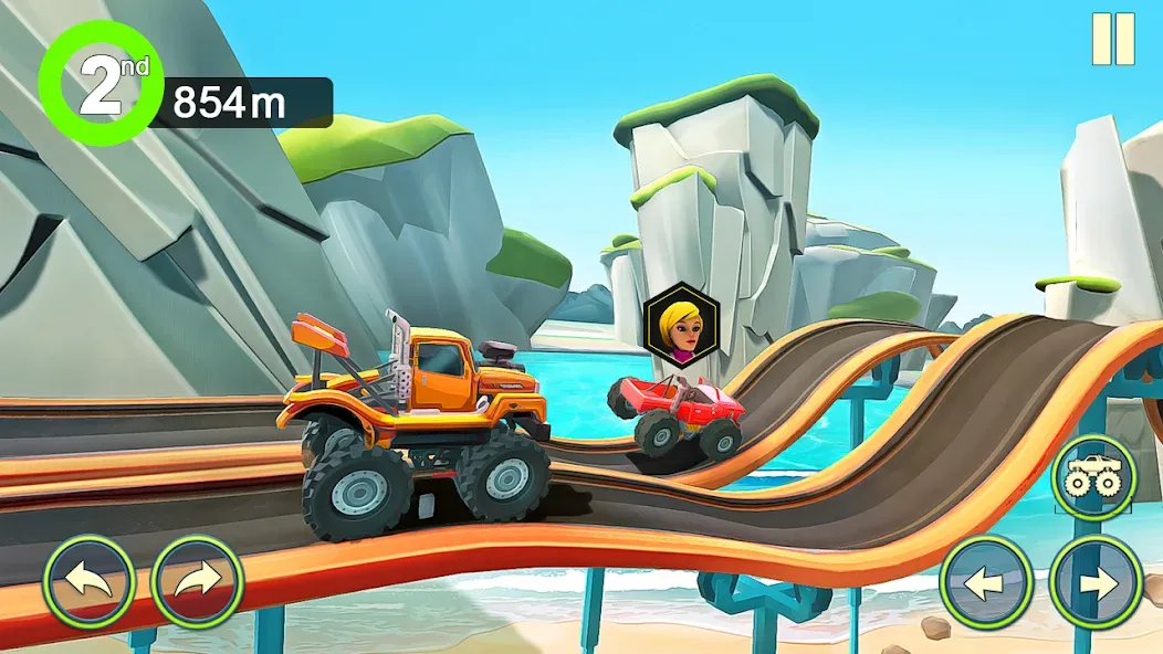 Monster Truck Crush [MOD: безлимитные деньги и все машины открыты] Screenshot 4