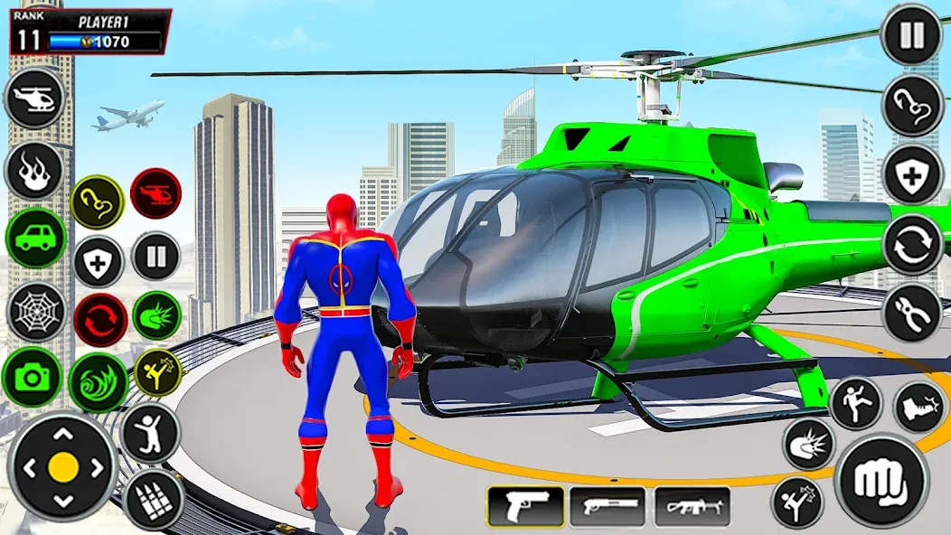 Miami Superhero: Spider Games [MOD: безлимитные деньги и суперспособности] Screenshot 2