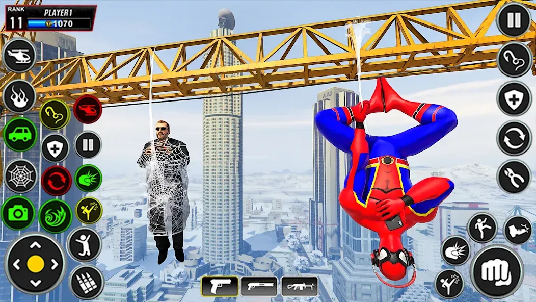 Miami Superhero: Spider Games [MOD: безлимитные деньги и суперспособности] Screenshot 5