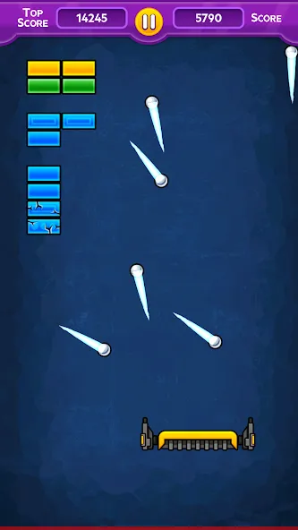 Brick Breaker: Classic Puzzles [MOD: безлимитные жизни и открыты все уровни] Screenshot 2