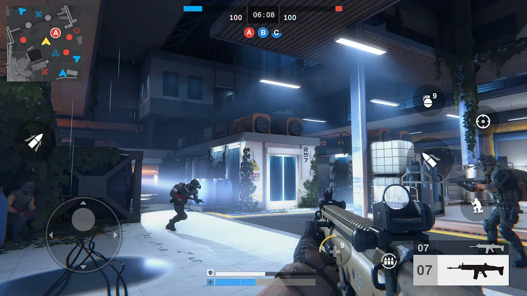 War After: PvP Shooter [MOD: безлимитные ресурсы и оружие] Screenshot 5