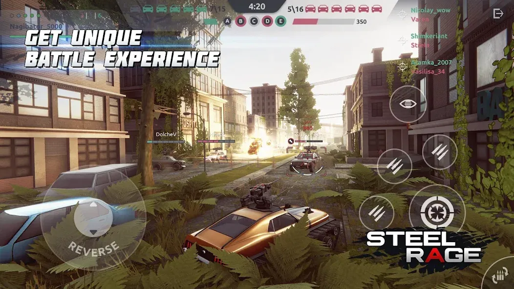 Steel Rage: Mech Cars PvP War [MOD: безлимитные деньги и все машины] Screenshot 5