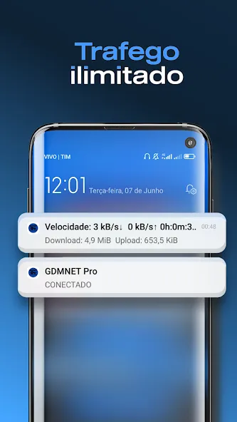 GDMNET Pro - Client VPN - SSH [MOD: разблокированы все премиум-функции] Screenshot 3