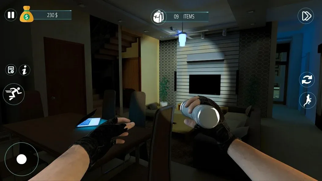Sneak Thief Simulator: Robbery [MOD: безлимитные деньги и всё открыто] Screenshot 1