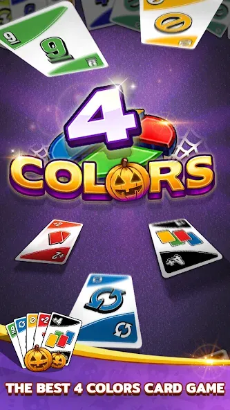 4 Colors Card Game [MOD: без рекламы и все карты открыты] Screenshot 1