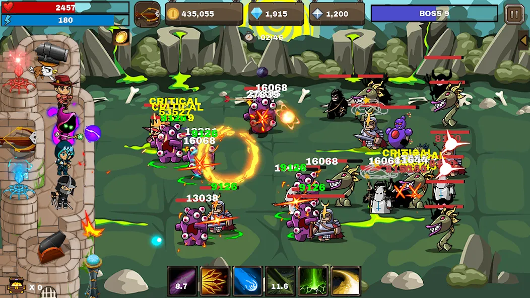 Final Castle Defence:Idle RPG [MOD: безлимитные деньги и усиленная защита замка] Screenshot 4