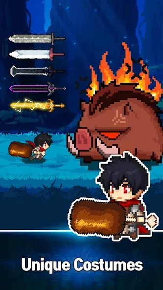 Slayer Legend : Idle RPG [MOD: много денег и усиленный герой] Screenshot 4