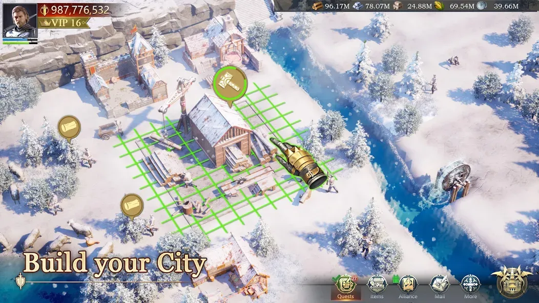 Game of Kings:The Blood Throne [MOD: безлимитные ресурсы и ускоренное строительство] Screenshot 3