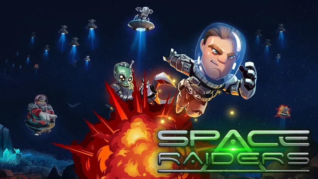 Space Raiders RPG [MOD: безлимитные ресурсы и мощное оружие] Screenshot 1