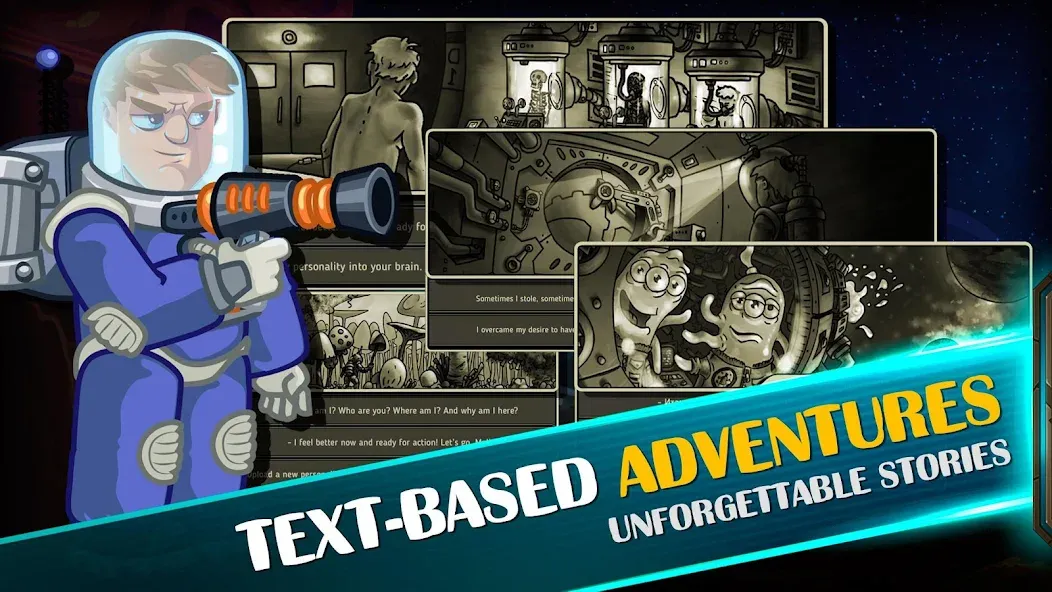 Space Raiders RPG [MOD: безлимитные ресурсы и мощное оружие] Screenshot 3