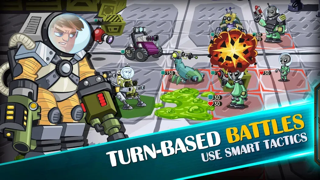 Space Raiders RPG [MOD: безлимитные ресурсы и мощное оружие] Screenshot 4