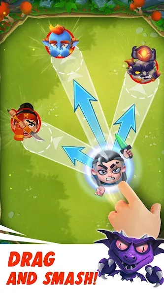 Smashing Four: PvP Hero bump [MOD: безлимитные деньги и усиленные герои] Screenshot 3