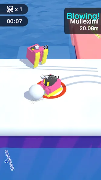 Snowball.io [MOD: безлимитные снежки и быстрый рост] Screenshot 1