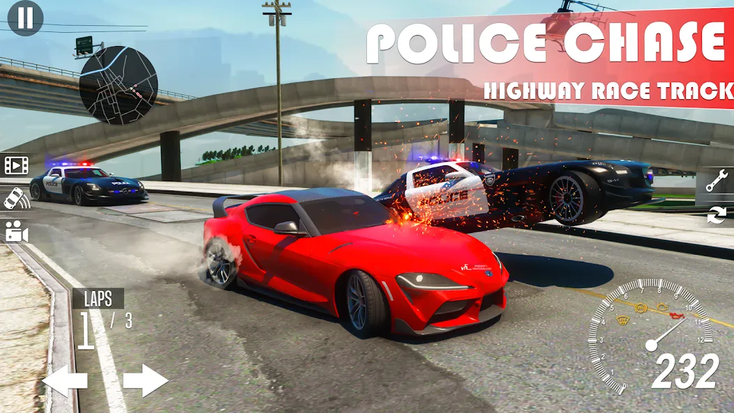 Extreme Car Driving Games [MOD: безлимитные деньги и топливо] Screenshot 4