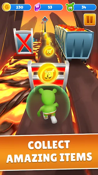 Gummy Bear Run: Running Games [MOD: безлимитные монеты и все скины] Screenshot 4