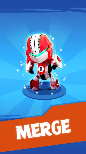 Merge Plane Robots Idle Empire [MOD: безлимитные деньги и энергия] Screenshot 1