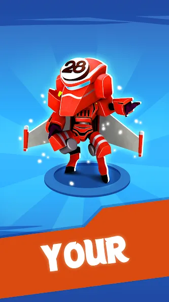Merge Plane Robots Idle Empire [MOD: безлимитные деньги и энергия] Screenshot 2