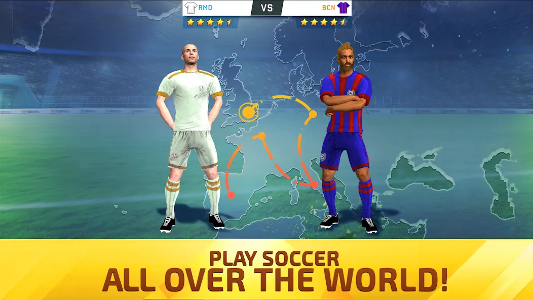 Soccer Star 24 Top Leagues [MOD: безлимитные деньги и все лиги открыты] Screenshot 5