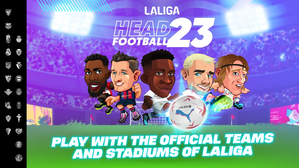 LALIGA Head Football 23 SOCCER [MOD: безлимитные монеты и все команды открыты] Screenshot 1