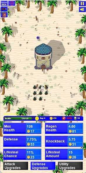 Lone Tower Roguelike Defense [MOD: неограниченные ресурсы и усиленная башня] Screenshot 5