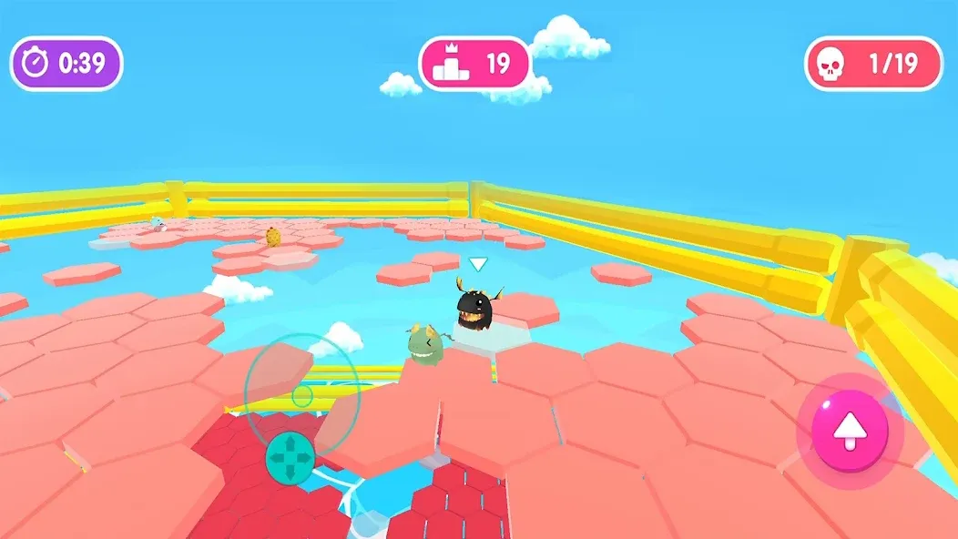 Fall.io - Race of Dino [MOD: без рекламы и все динозавры открыты] Screenshot 4