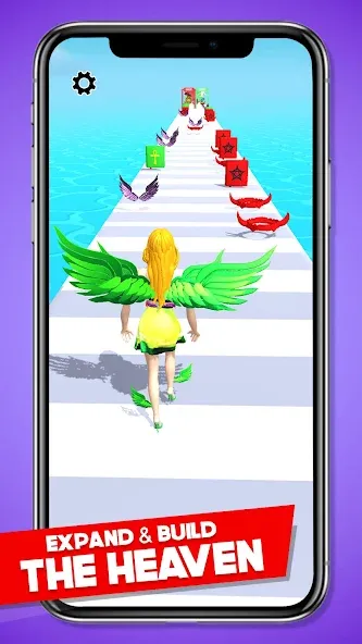 Heaven Life Rush! Paradise Run [MOD: безлимитные монеты и все уровни] Screenshot 2