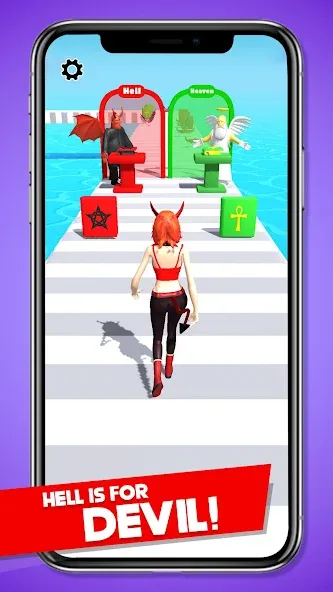 Heaven Life Rush! Paradise Run [MOD: безлимитные монеты и все уровни] Screenshot 3
