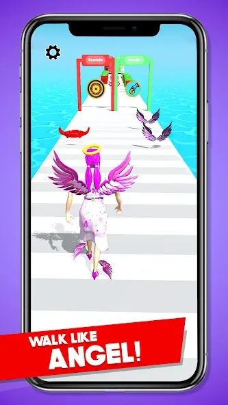 Heaven Life Rush! Paradise Run [MOD: безлимитные монеты и все уровни] Screenshot 4