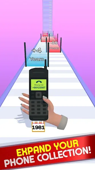 Phone Runner Evolution Race 3D [MOD: без рекламы и много денег] Screenshot 3