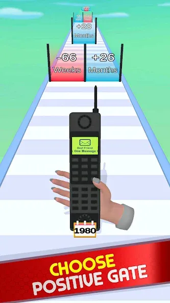Phone Runner Evolution Race 3D [MOD: без рекламы и много денег] Screenshot 4