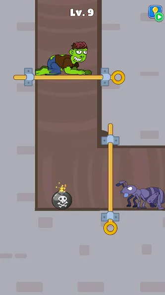 Prison Escape: Pin Puzzle [MOD: безлимитные деньги и подсказки] Screenshot 4