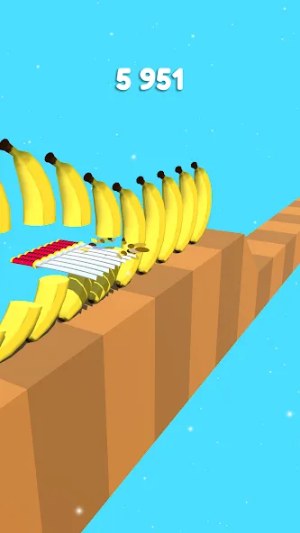 Flying Cut [MOD: без рекламы и много монет] Screenshot 1
