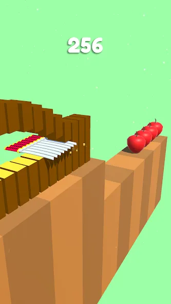 Flying Cut [MOD: без рекламы и много монет] Screenshot 2