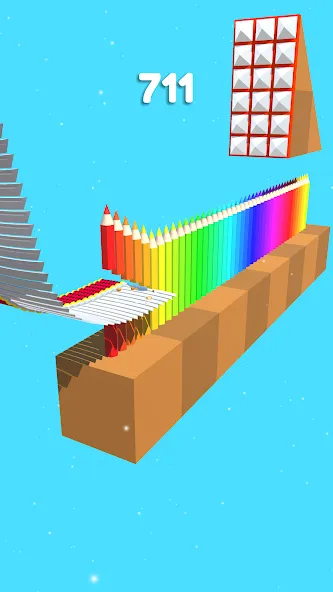 Flying Cut [MOD: без рекламы и много монет] Screenshot 3