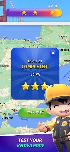 GeoGuessr [MOD: безлимитные подсказки и карты] Screenshot 2