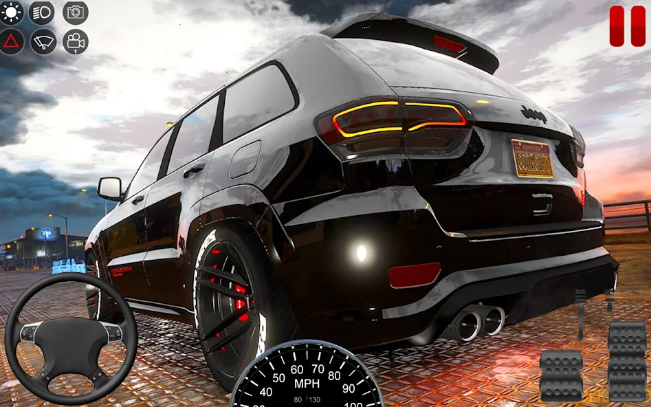 US Prado Car Games Simulator [MOD: безлимитные деньги и всё открыто] Screenshot 1