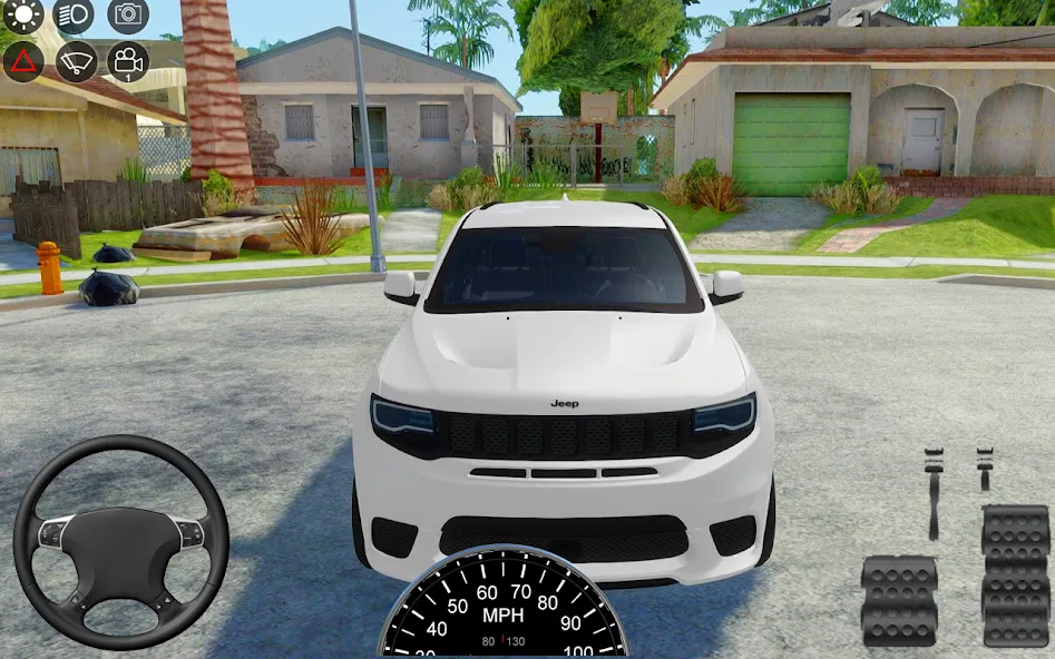 US Prado Car Games Simulator [MOD: безлимитные деньги и всё открыто] Screenshot 4