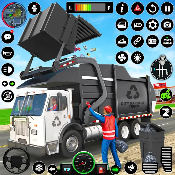 Truck Driving Games Truck Game [MOD: много денег и все грузовики открыты] Screenshot 1