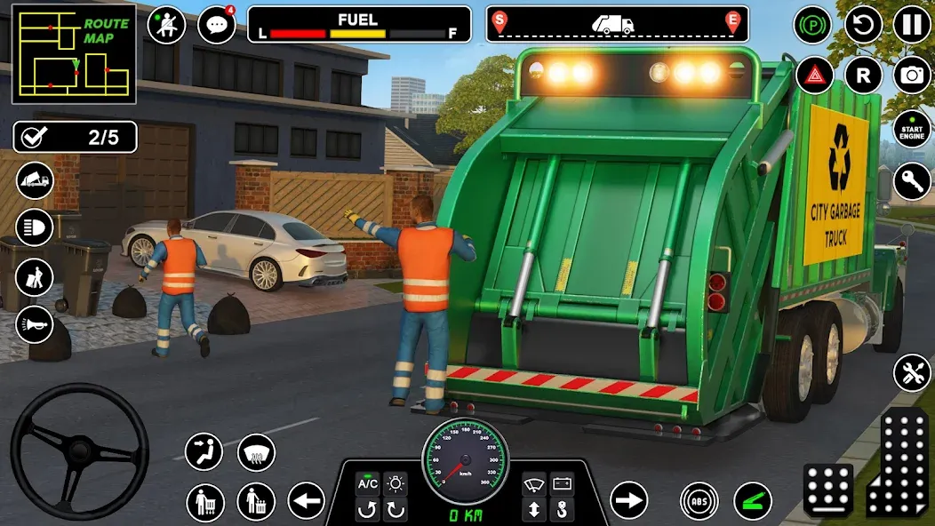 Truck Driving Games Truck Game [MOD: много денег и все грузовики открыты] Screenshot 2