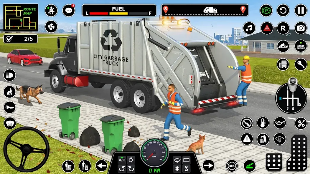 Truck Driving Games Truck Game [MOD: много денег и все грузовики открыты] Screenshot 3